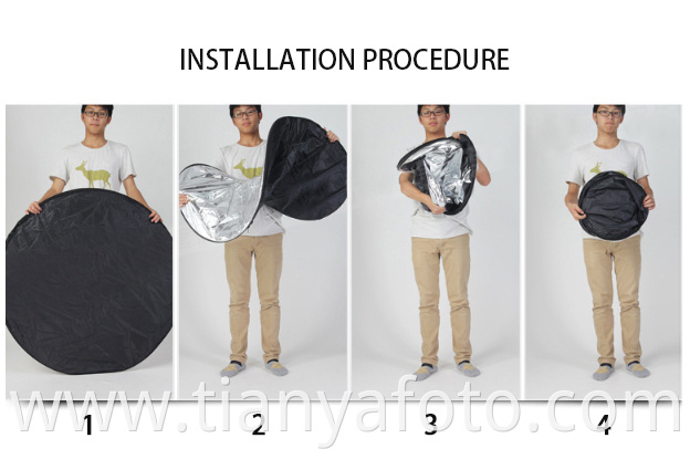 Collapsible Disc Reflector